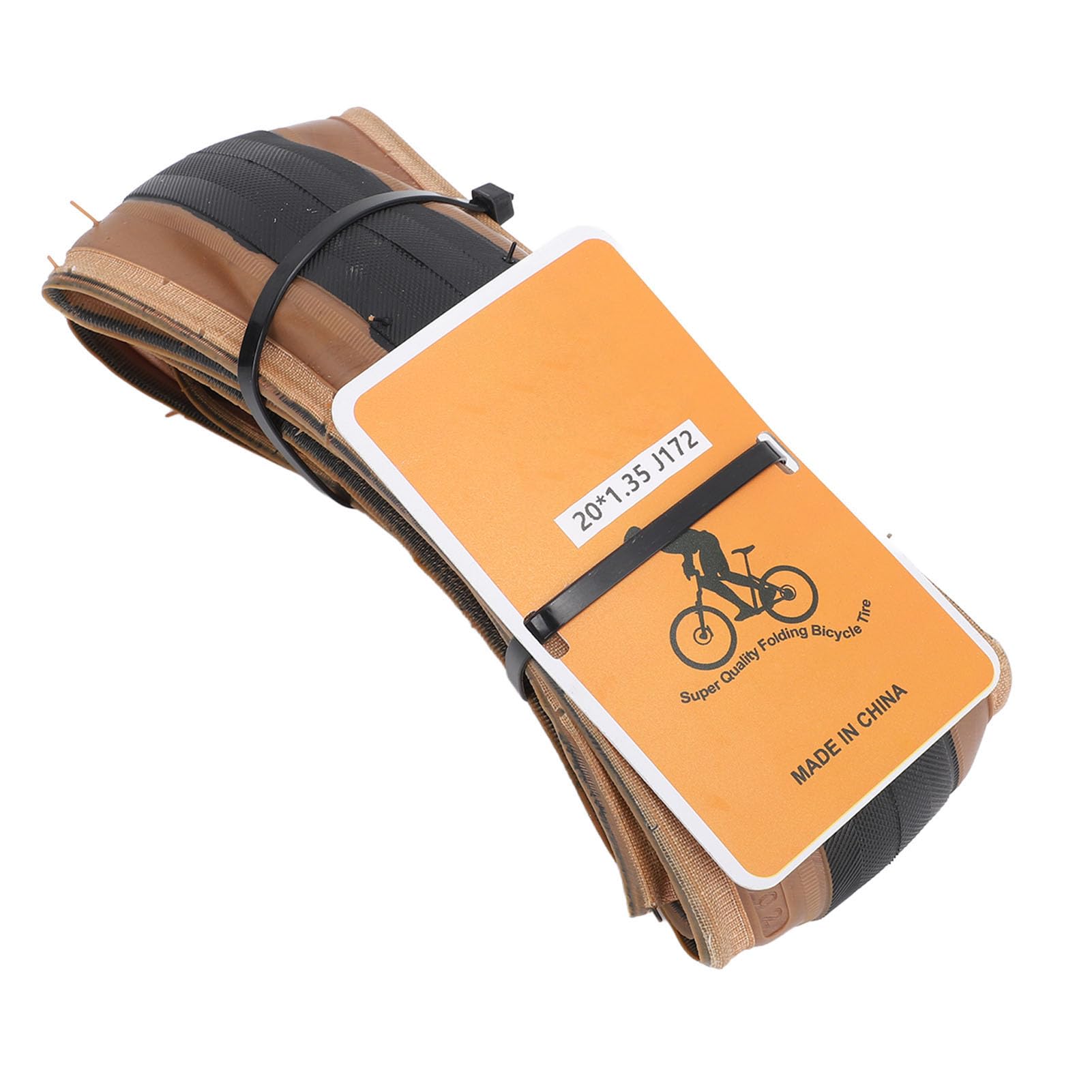 Amazon | 自転車折りたたみタイヤ、ゴム製バイクタイヤ耐摩耗性頑丈な